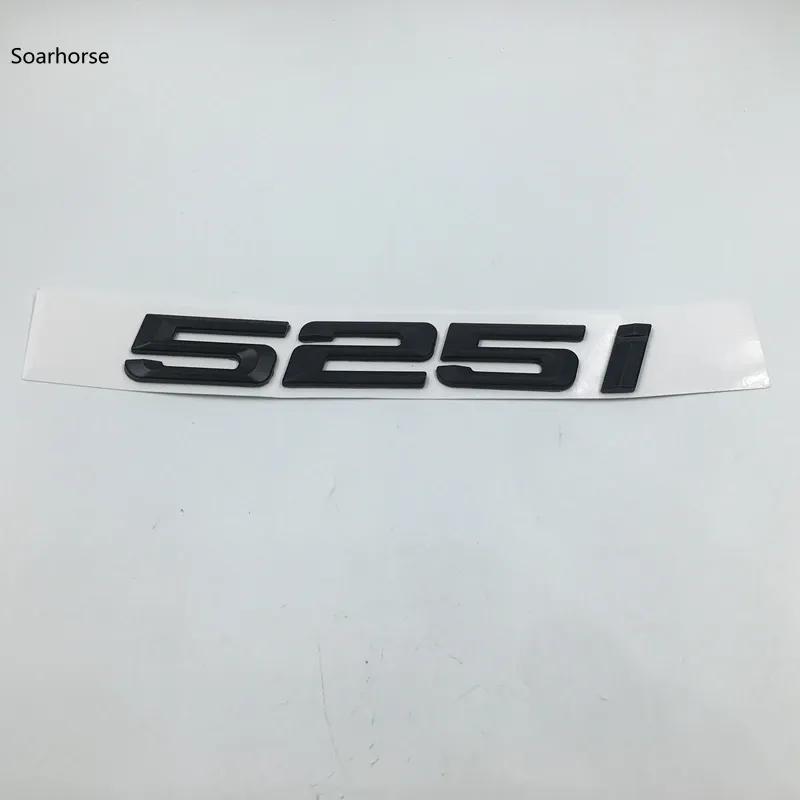 Soarhorse Matt Black for 520i 523i 525i 528i 530i 535i 540i 550i E34 E39 E60 E61 F10 Letter Sticker Emblem Decals