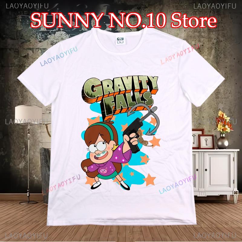 Streetwear New Arrival Soft Popular T-Shirts Unisex Comfortable Gravity Falling T Shirt