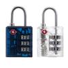 Transparent Customs Password Lock TSA Suitcase Luggage Coded Lock New Cabinet Padlock  for Travel