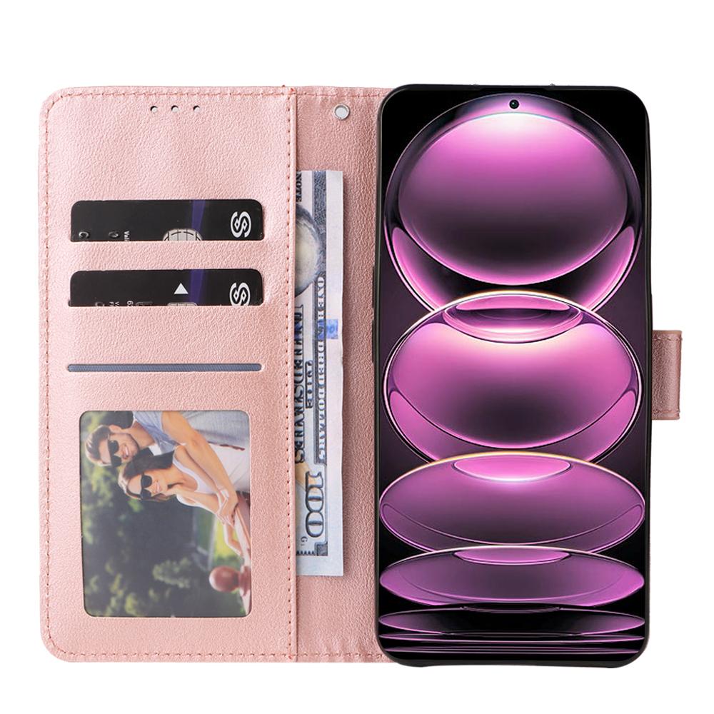 For Xiaomi Redmi Note 12 Pro 5G/Redmi Note 12 Pro Speed 5G/Poco X5 Pro 5G Wallet Case Leather Scratch-proof Stand Cover