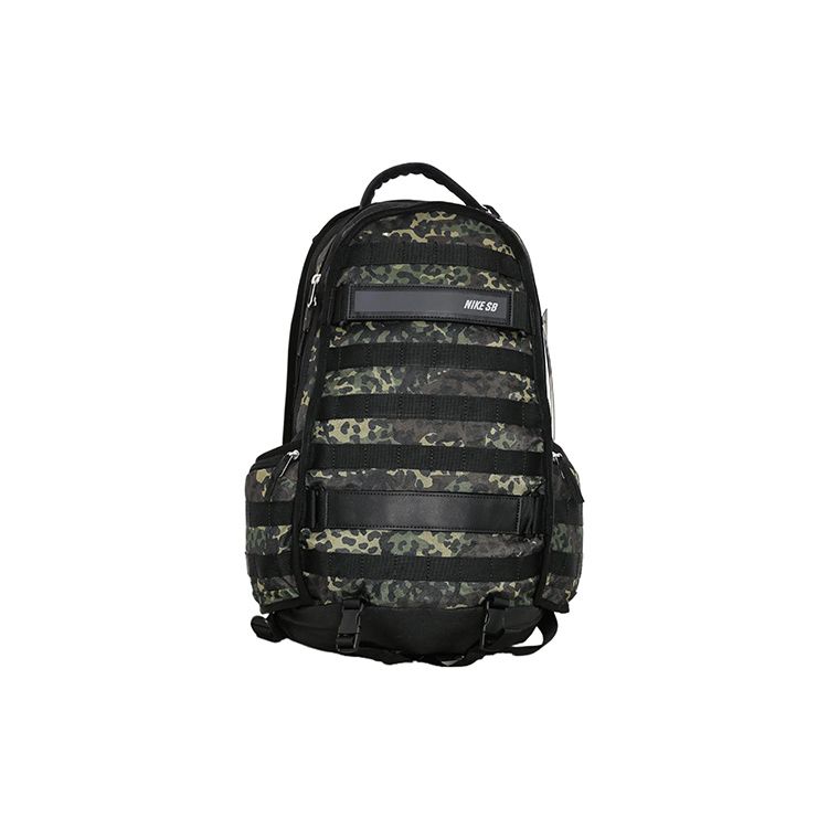 Nike Camouflage Casual Sports Large Capacity Backpack Unisex Backpacks BA5131-210 Multicolor