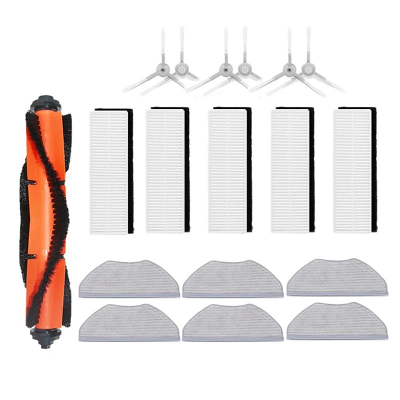 AEE4-For Xiaomi G1 Mi Robot Vacuum-Mop Essential Robot Vacuum Cleaner Accessories Main Side Brush Mop Cloths Parts