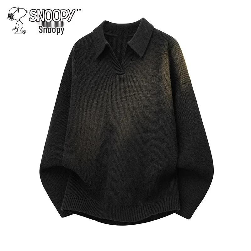 SNOOPY Men's V-Neck Casual Sweater