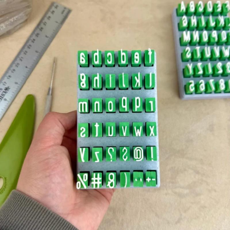 

Polymer Clay Number and Letter Seal Set Is Ideal for Polymer Clay Cutting Seal Tools
