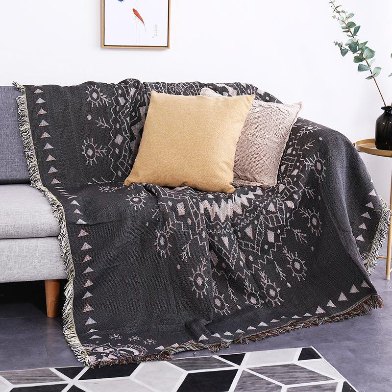 Double-sided Blanket, Mandala, Nap Blanket, Sofa Throw, Multipurpose, Bedroom