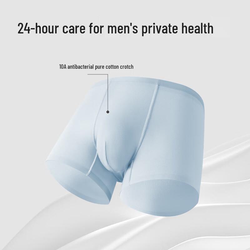 Duoduomian Yu Shi Collection Herren Antibakterielle Baumwoll-Boxershorts
