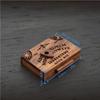 Mini Ouija lenta su stalčiuku Medinė miniatiūrinė dvasinė lenta Miniatiūros su planšetėmis Emocinė meilė Stalčius Namų dekoracija