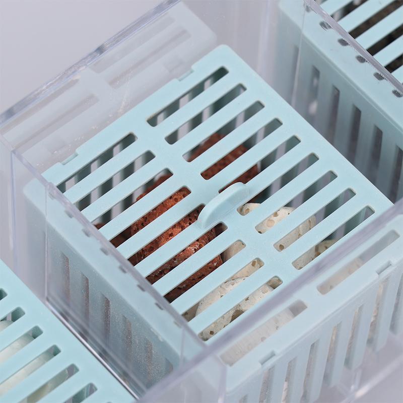 Aquarium Wall-Mounted Waterfall Filter Roller, ,Circulating Oxygen Genation,Multi-Layer Fish Tank Top Filter