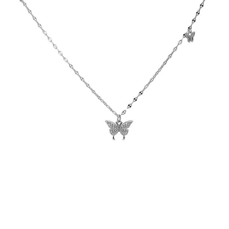 Female Collarbone Versatile Niche Butterfly Necklace