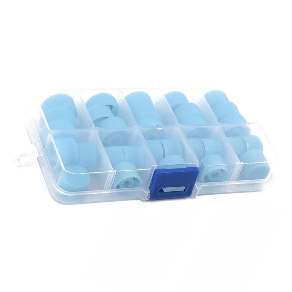 30Pcs Car Air Conditioning Charging Valve Dust Cover Auto A/C Port Cap M9 X 1.0