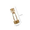 Statue Trophy Skull Award Figurine Miniatures Crafts Halloween Decorations Home Adornments Plastic Sculpture Retro