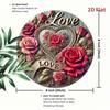 Vintage Metal Tin Sign Retro Home Wall Decor 20x20cm