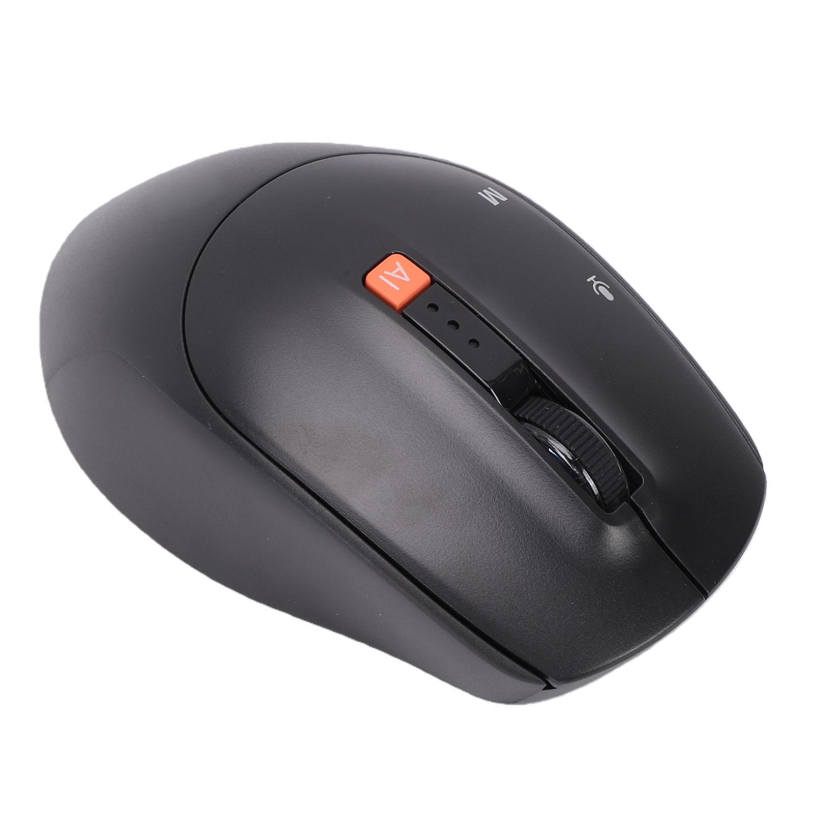 

AI Mouse Built in Mic 5.0 2.4GHz Wireless Mouse Supports Voice Input to Text Real Time Translation for PC Laptop