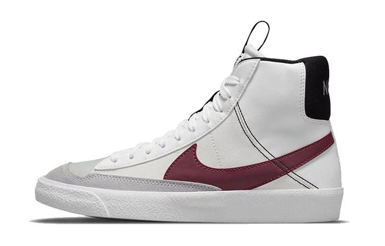 

Nike Blazer Mid 77 SE GS Белый Бордовый DH8640-101 38.5