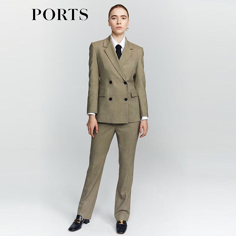 PORTS Women's 2021 A/W Green Mix Trousers