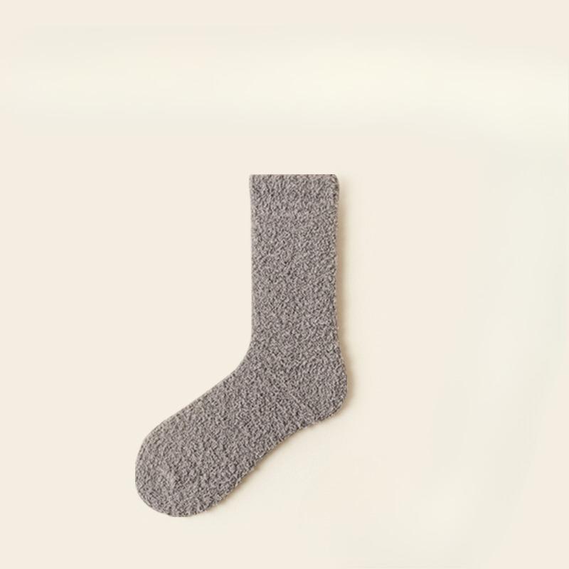 Female Winter Thickened Warm Not To Drop Hair Not Foot Month Son Home Sleep Tube Socks