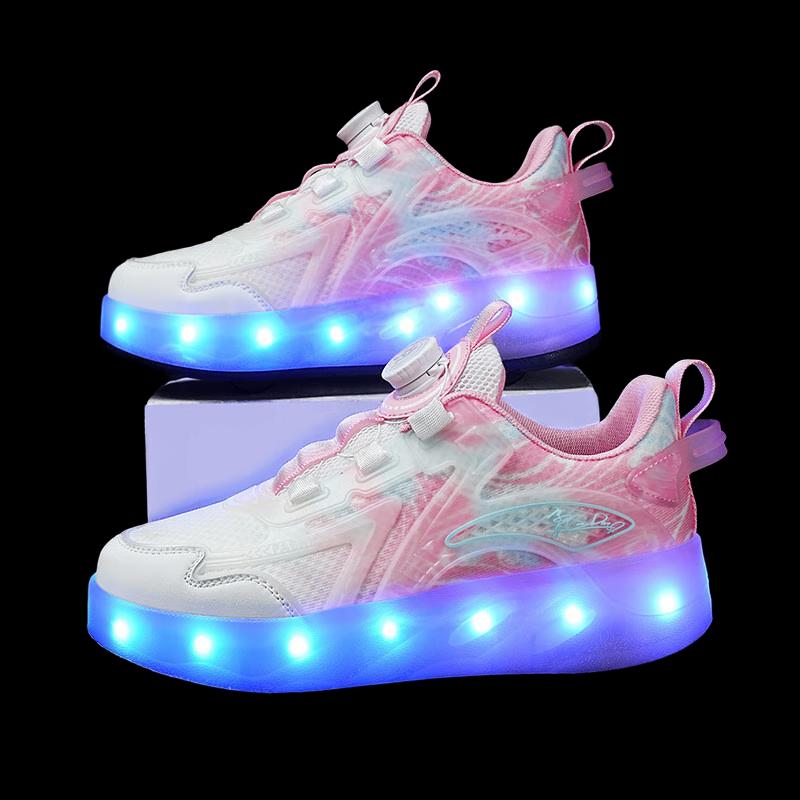 Bozong LED Deformable Roller Skates