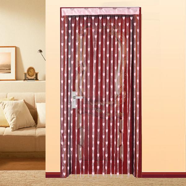 Heart Tassel String Door Curtain Hanging Pink