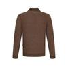 Daks Men Herringbone Pattern Collar Cardigan Dma1swcd101w1