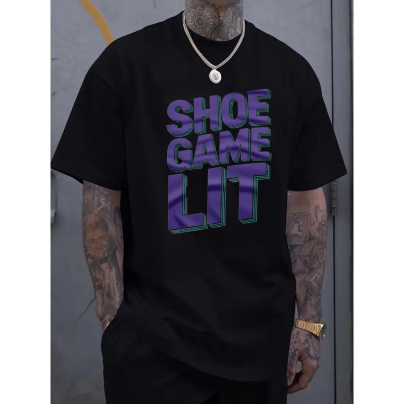 

European sizes Shoe Game Lit T-Shirt S чёрный