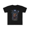 Miękka bawełniana koszulka Męskie Damskie T-shirty Góra. Król Diamentów. Mercyful Fate.