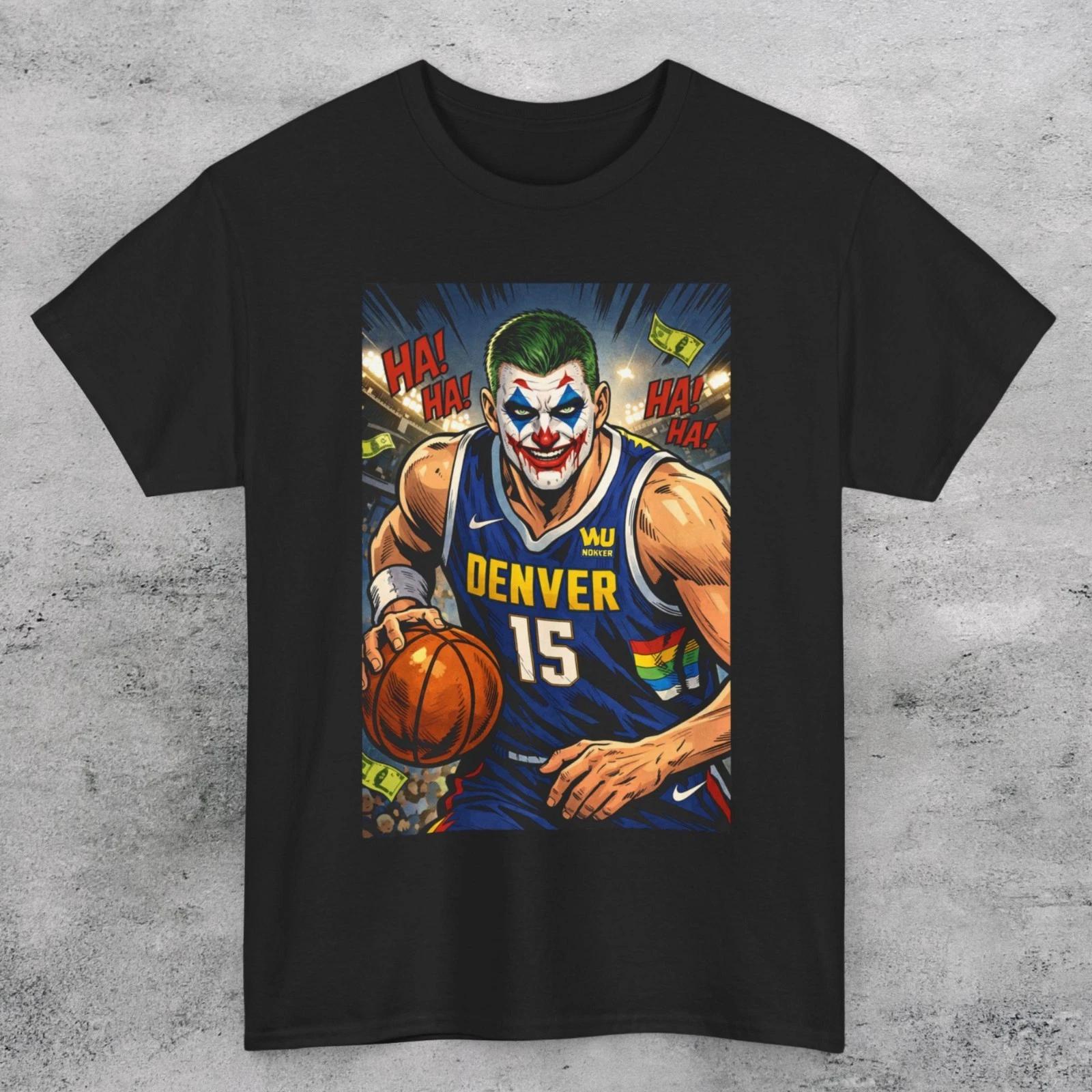 Nikola Jokic the Joker T Shirt Art STYLE XS