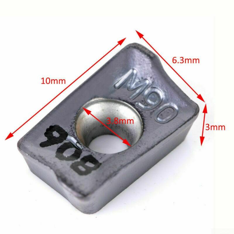 Wykwintne wykonanie Wysokiej jakości wkładki z węglika CNC Końcówki z węglika spiekanego 10szt