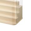 Figure Display Case Small Showcase Transparent Dustproof Stackable Home Storage Doll Box for