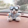 Orsetto Cartone Animato Carino Decorazione Cruscotto Auto Statuina Peluche Ornamento Interno