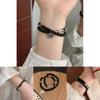 Vintage Double Layer Bracelet Stylish Alloy Jewelry For Men And Women
