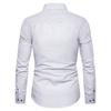 Men's Shirts Shirts Male Long Sleeve Slim Fit Business Casual Floral Man Shirt