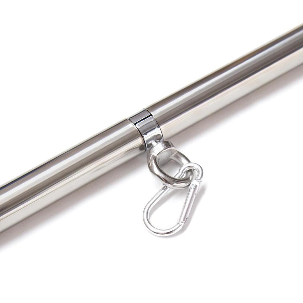 Adult Erotic Stainless Steel Restraint Tube with Detachable Hand & Foot Cuffs