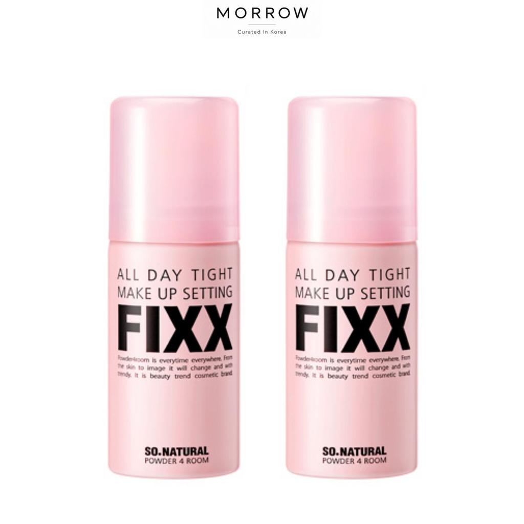 SO NATURAL All Day Tight Make Up Setting Fixx Long-Lasting Makeup Hold 35ml / 75ml / 100ml / 120ml