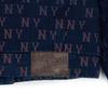 New MLB New York Yankees Denim Jacket Women's Blue 3FDKM0244-50INS