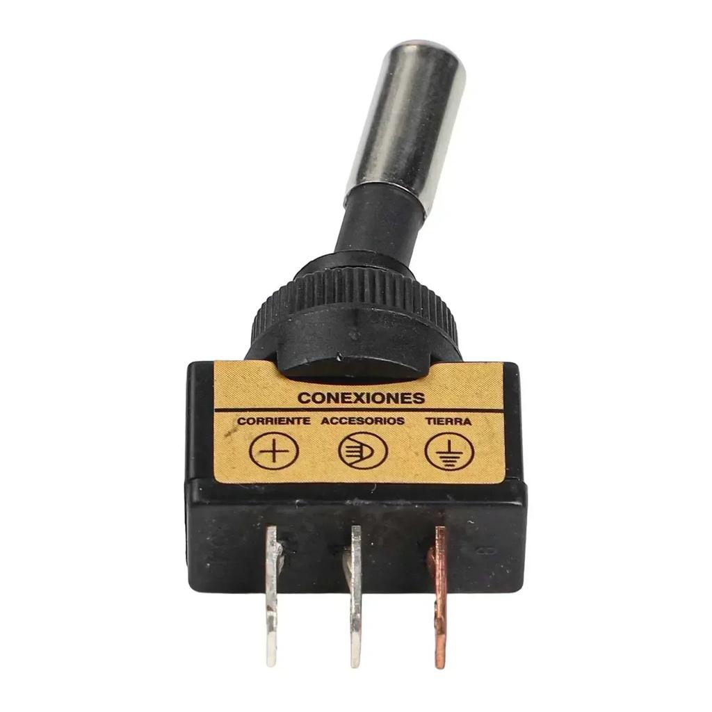 LED Illuminated 12mm Toggle Switch SPST 2 Position 12V 20A for Automotive Self Locking Switch for Appliance Use