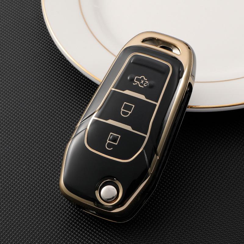 Ford Mondeo Key Set for Fox Wingbo Fiesta Forrest Lincoln Mustang TPU All-inclusive Shell