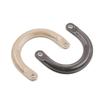 1Pc The New Product Is Suitable for Princess Diana Bag Strap, Arched Bag Strap U-shaped Handle Patent Leather Curved Pu Bag Strap