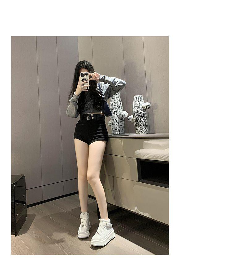 Women's Trendy Autumn/Winter High-Top Sneakers - Thick-Soled Casual Sports Shoes