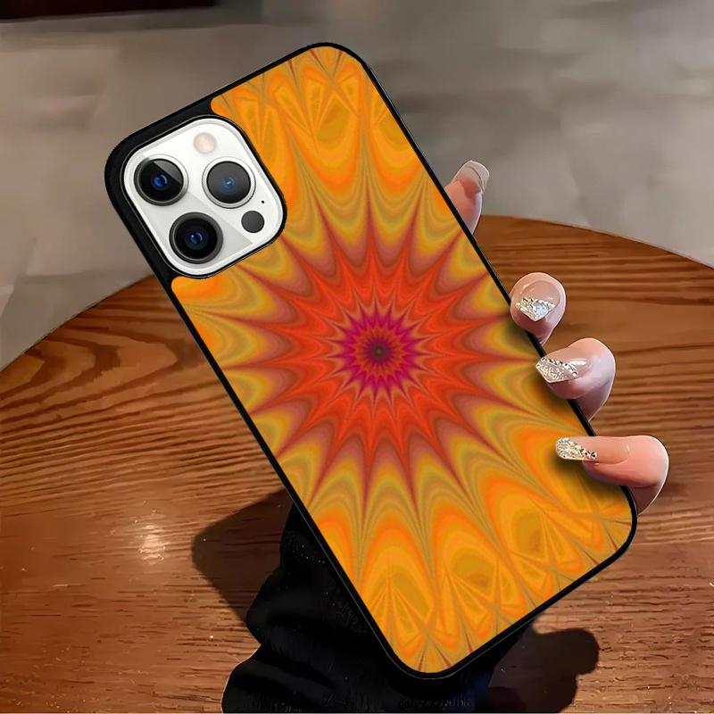 

Mandala Pattern Phone Case For iPhone 17 Air 16 15 14 13 12 11 Pro Max Max Plus Bumper Case Cover iPhone 17pro max