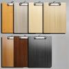 Wooden A4 Memo Folder Hardboard Document Holder Practical Writing Clipboard  Student Use