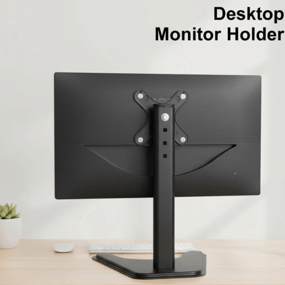 Large Base Computer Monitor Stand Adjustable PC Screen Stand Bracket Desktop Monitor Holder  Home
