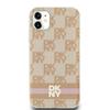 Dkny Dkhmn61Hcptsp Iphone 11 / Xr6.1 Różowy/Pink Hardcase Iml Checkered Mono Pattern & Printed Stripes Magsafe