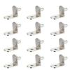 20Pcs Shelf Brackets Support Studs Pegs Metal Pin Shelves Seperator Furniture Shelf Wall Mount Bracket Holder For Cabinet