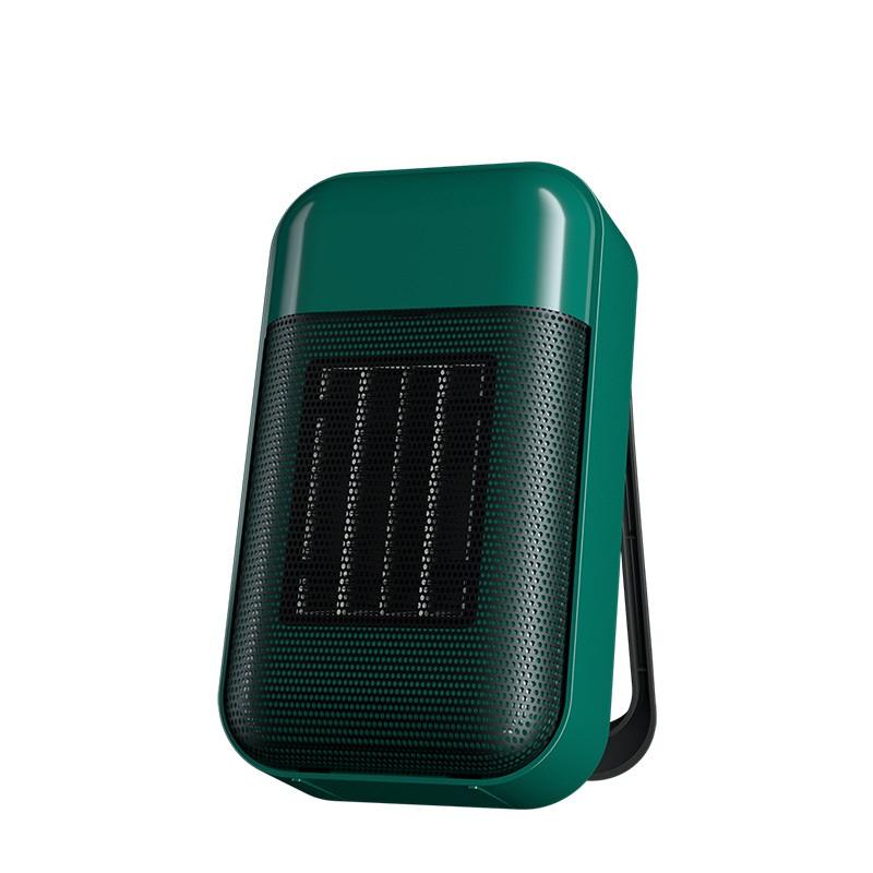 

1 шт., электрический обогреватель, вентилятор, обогреватель, PTC, быстрый нагрев, мини-стол, портативный обогреватель для комнаты XYZ зелёный