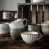 Breakfast Cup Japanese Household Ceramic Tableware Large Capacity Cup Retro Plate Internet Celebrity Water Cup Mug