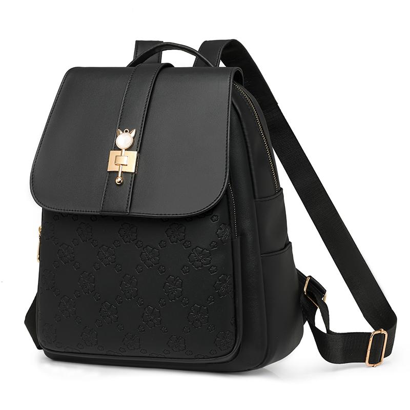 Ryggsekk Dame Ryggsekk Pendler Stor Kapasitet Skulderveske