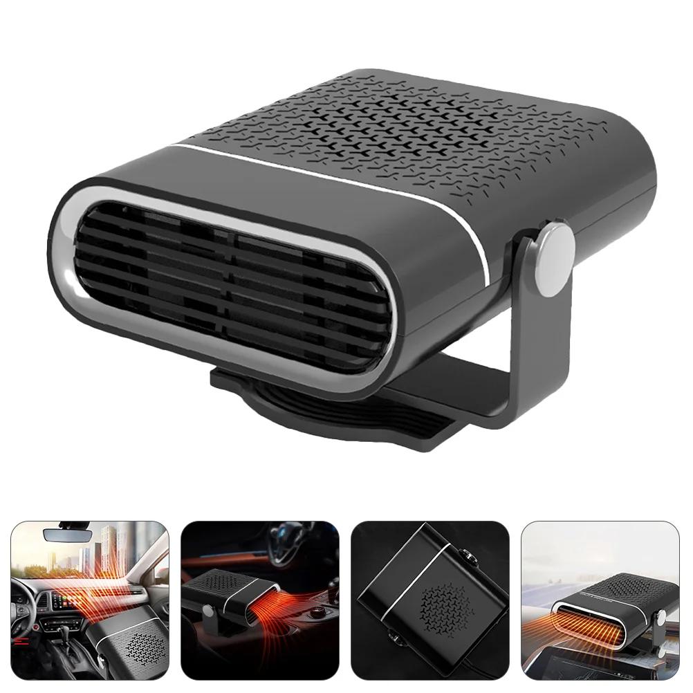 12V/24V Electric Car Heater Fan Fast Heating Window Windshield Defogging Defrosting Heater Non-slip Base Auto Accessories