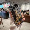 Eiffel Tower Phone Case For IPhone 17 Pro Max 15 Pro 16 14 Plus 12 13 Mini 11 Pro Shockproof Electroplated Glass Cover