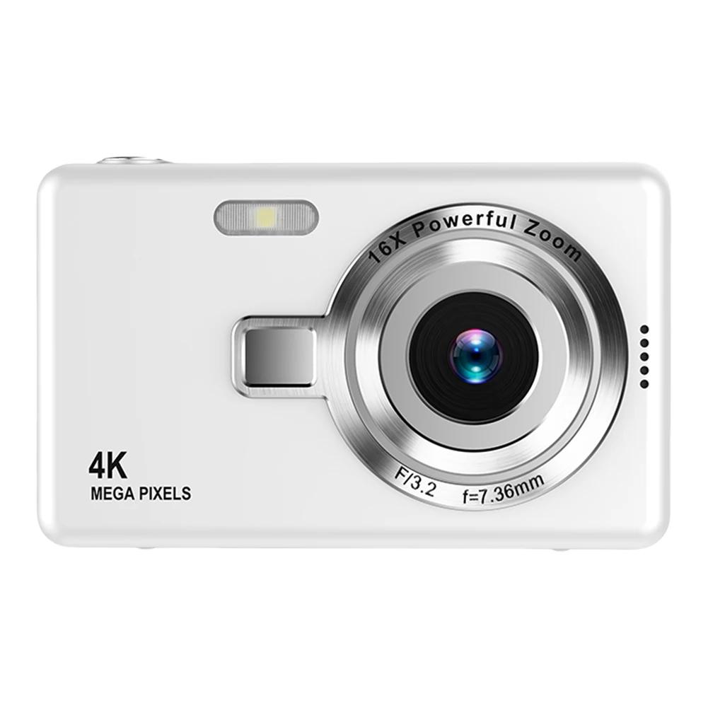4K HD 1080P Photography Camera 2.4 Inch IPS Screen Autofocus Vlogging Camera 16X Zoom Camcorder Camera for Kids Adults Beginners