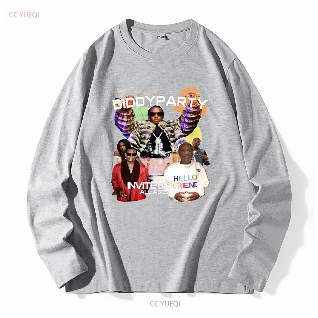 Aint No Party Like A Diddy T Shirt Retro Vintage Y2k Aesthetic vintage Washed Stylish graphic Stretched Versatile Slightly